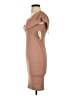 June & Hudson Solid Tan Cocktail Dress Size S - photo 5
