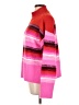 Nine West 100% Polyester Stripes Pink Turtleneck Sweater Size L - photo 5