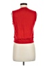 Magaschoni Red Sleeveless Top Size M - photo 2