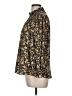 Meraki Floral Gold Long Sleeve Blouse Size M - photo 5
