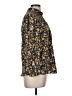 Meraki Floral Gold Long Sleeve Blouse Size M - photo 4