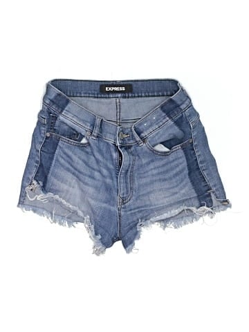 Express Denim Shorts (view 1)