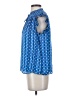 Maison d' Amelie 100% Polyester Blue Sleeveless Blouse Size S - photo 5