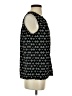 Skies Are Blue 100% Polyester Black Sleeveless Blouse Size XS - photo 4