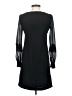 Ann Taylor 100% Polyester Solid Black Cocktail Dress Size 00 Petite - photo 2