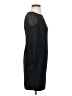 Ann Taylor 100% Polyester Solid Black Cocktail Dress Size 00 Petite - photo 4