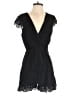 Dina Be 100% Polyester Chevron-herringbone Black Romper Size M - photo 1