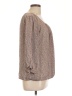 Roz & Ali Gray 3/4 Sleeve Blouse Size L - photo 4