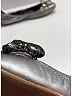 Miu Miu Silver Gemstone Ballet Flats Size EU 39 1/2 (estimated) - photo 4