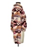 Aero 100% Polyester Print Brown Pullover Sweater Size M - photo 4