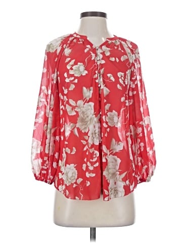 L'Agence 3/4 Sleeve Blouse (view 1)