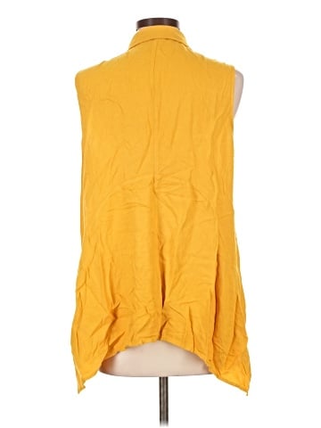 Fever Sleeveless Button-Down Shirt (view 2)