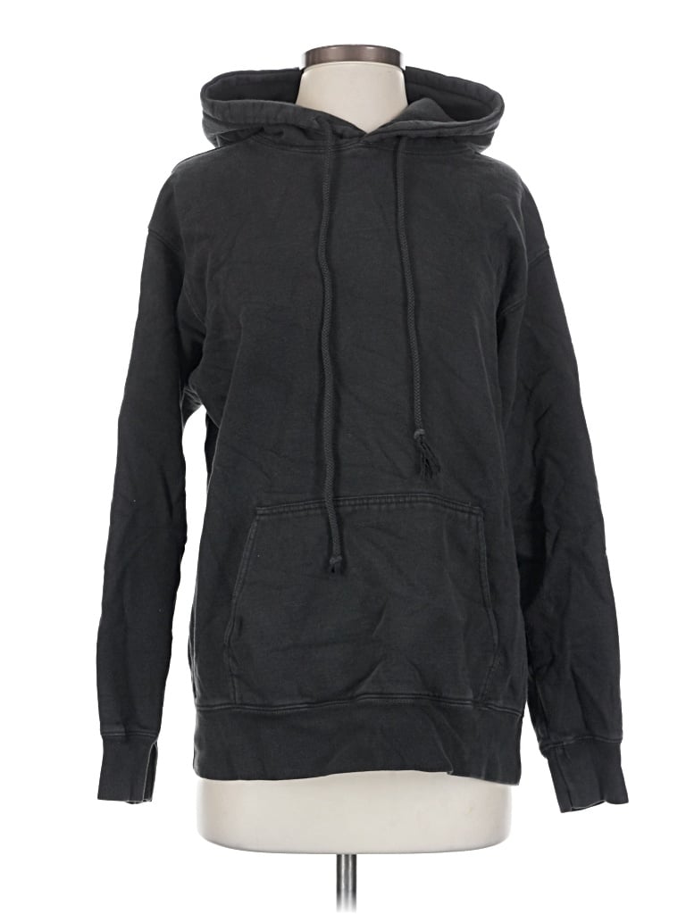 Pre-owned Brandy Melville Pullover Hoodie In Black