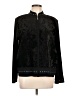 MING WANG 100% Acrylic Black Track Jacket Size L - photo 1