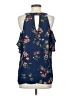 Luxology 100% Polyester Blue Sleeveless Blouse Size S - photo 2