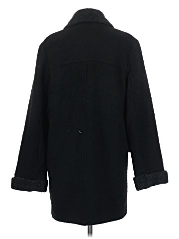 Larry Levine Wool Coat (view 2)