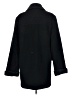 Larry Levine Black Wool Coat Size 4 - photo 2