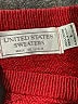 United States Sweaters 100% Cotton Red Pullover Sweater Size L - photo 7