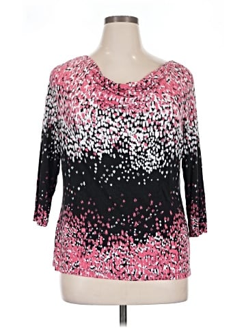212 Collection 3/4 Sleeve Top (view 1)