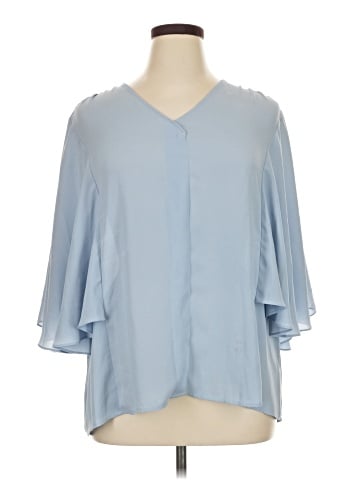 Lisa Rinna 3/4 Sleeve Blouse (view 1)