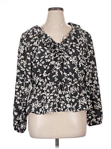 Old Navy 3/4 Sleeve Blouse (view 1)