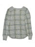 Pink Rose Tweed Gray Pullover Sweater Size S (kids) - photo 1