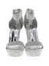 Shoe Land Silver Sandals Size 8 1/2 - photo 2