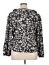 Old Navy 100% Polyester Black 3/4 Sleeve Blouse Size XL - photo 2