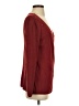Adrianna Papell Burgundy Pullover Sweater Size S - photo 4
