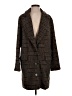 Free People Plaid Brown Coat Size S - photo 1