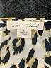 Unsubscribed 100% Silk Animal Print Brown Black Casual Dress Size S - photo 4