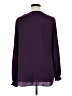 CAbi 100% Polyester Purple Long Sleeve Blouse Size XL - photo 2