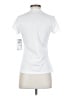 Asics 100% Polyester White Active T-Shirt Size S - photo 2