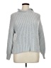 Lou & Grey Silver Turtleneck Sweater Size XL - photo 1