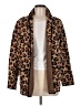 Talbots Animal Print Brown Coat Size M - photo 1