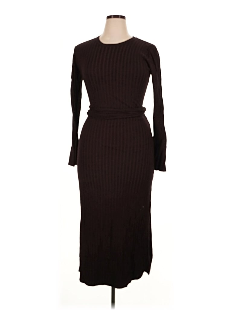 Modern Citizen Casual Dress - Sweater Dress: Brown Dresses - Used - Size 1X