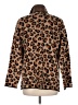 Talbots Animal Print Brown Coat Size M - photo 2
