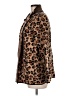 Talbots Animal Print Brown Coat Size M - photo 5