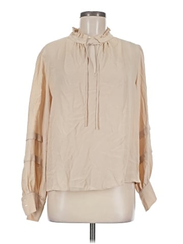 Gerard Darel Long Sleeve Blouse (view 1)
