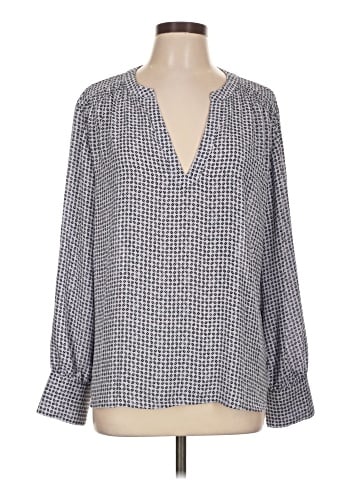 Ann Taylor Factory Long Sleeve Blouse (view 1)