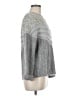 Current/Elliott Chevron-herringbone Gray Pullover Sweater Size Med (2) - photo 4