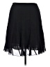 Worthington 100% Polyester Solid Black Formal Skirt Size 14 - photo 2