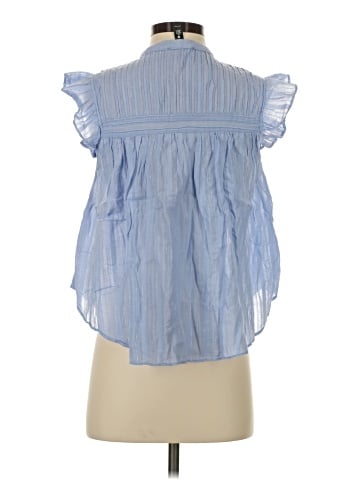 Aqua Sleeveless Blouse (view 2)