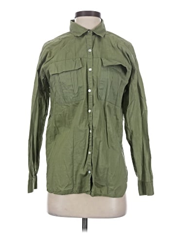 Forever 21 Long Sleeve Button-Down Shirt (view 1)