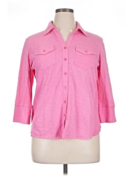 Great Northwest 3/4 Sleeve Button Down Shirt