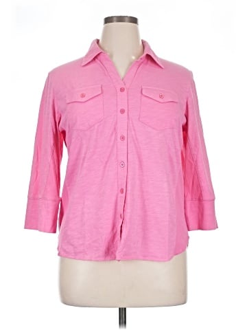 Great Northwest 3/4 Sleeve Button-Down Shirt (view 1)