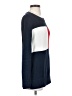 Tommy Hilfiger 100% Cotton Color Block Blue Pullover Sweater Size S - photo 4