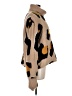 Moth Animal Print Tan Pullover Sweater Size M - photo 4