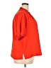 CeCe 100% Polyester Orange Short Sleeve Blouse Size 2X - photo 4
