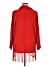 NY Collection 100% Acrylic Red Poncho Size XL - photo 2